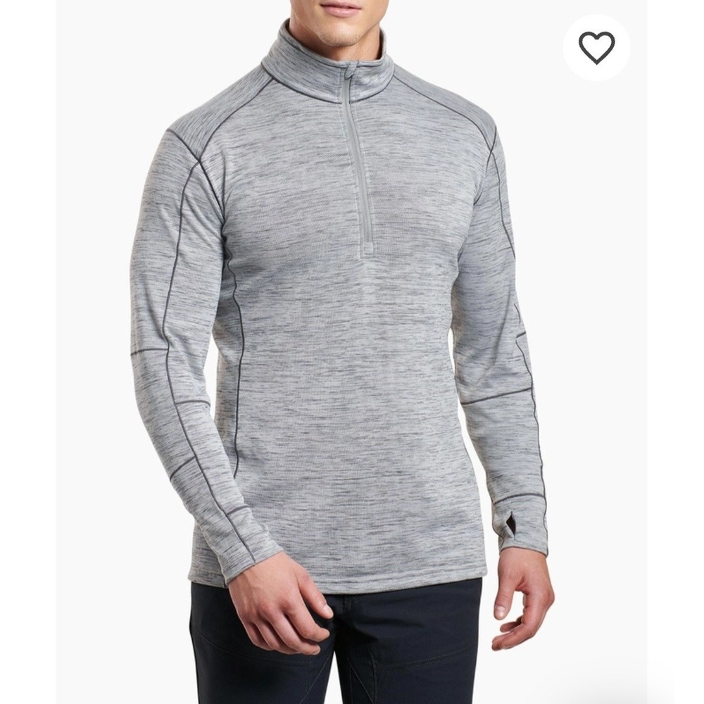 Kuhl alloy 1/4 zip large gorpcore outdoors Lightweight soft layering hiking